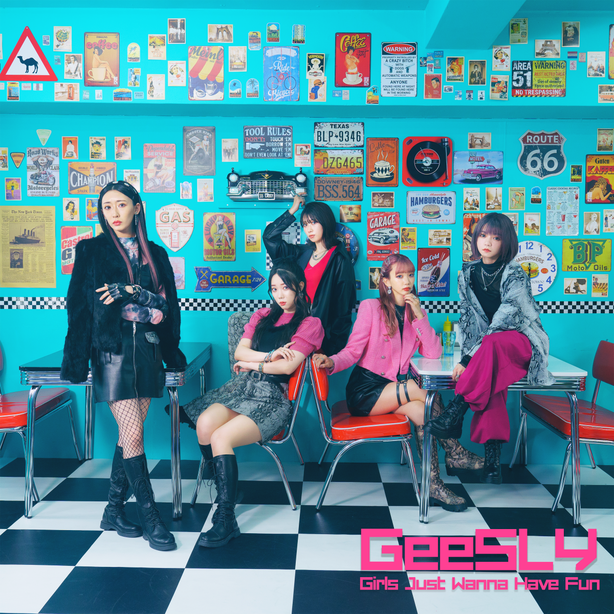 GeeSLY【10/8-10期間限定特典：A4クリアファイル】11/1(火)発売 GeeSLY「Girls Just Wanna Have Fun」(ULTRS-9)×2