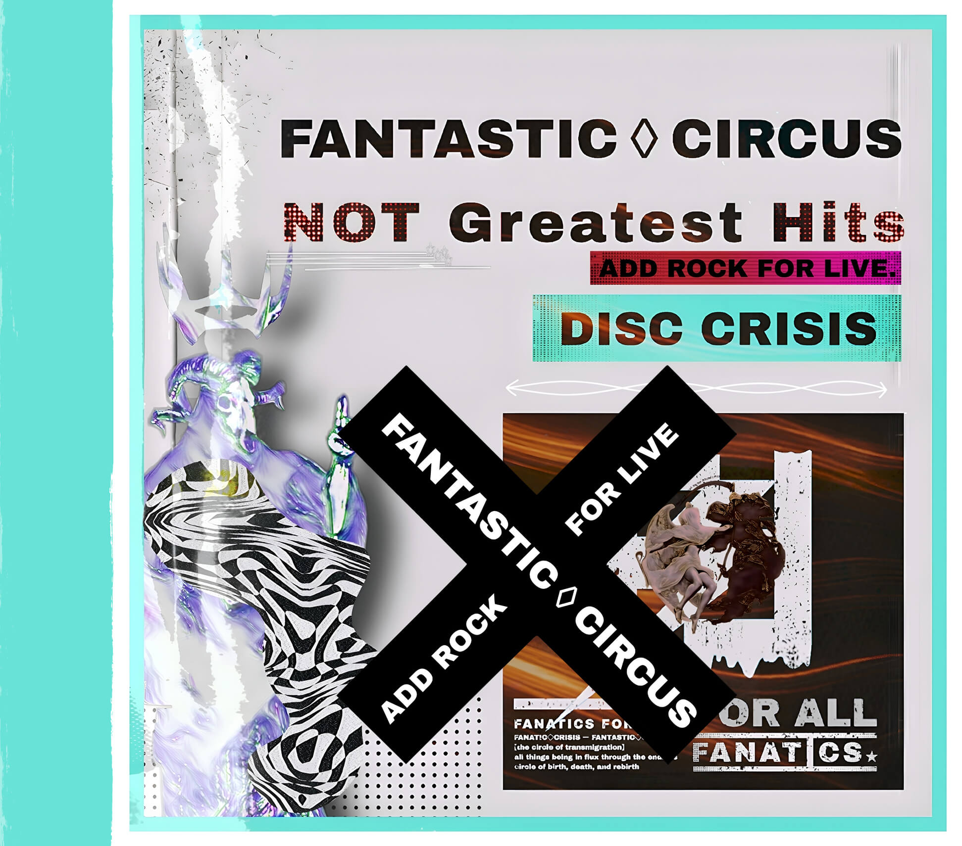 【特典：LIVE DVD TYPE-F】FANTASTIC◇CIRCUS「Not Greatest Hits ADD TO ROCK FOR LIVE【DISC_CRISIS】」